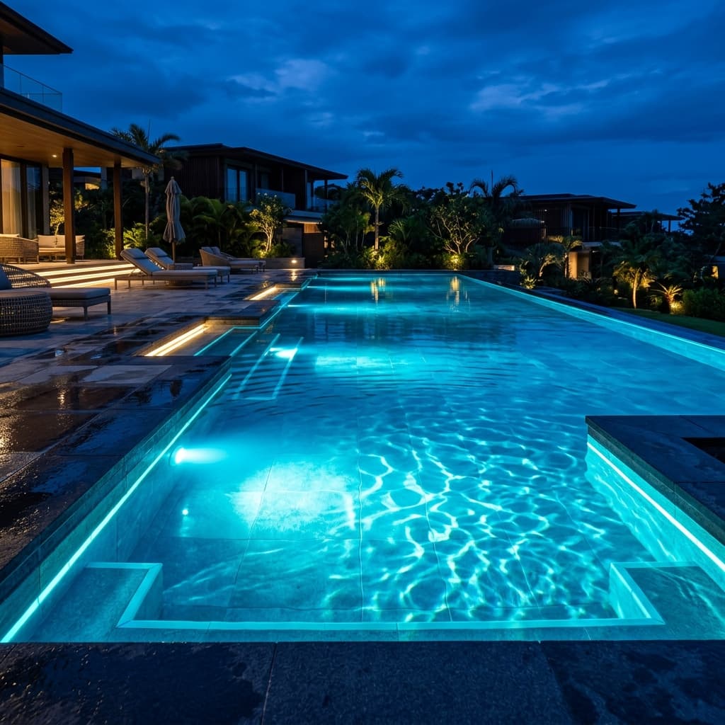 Iluminación de Piscina