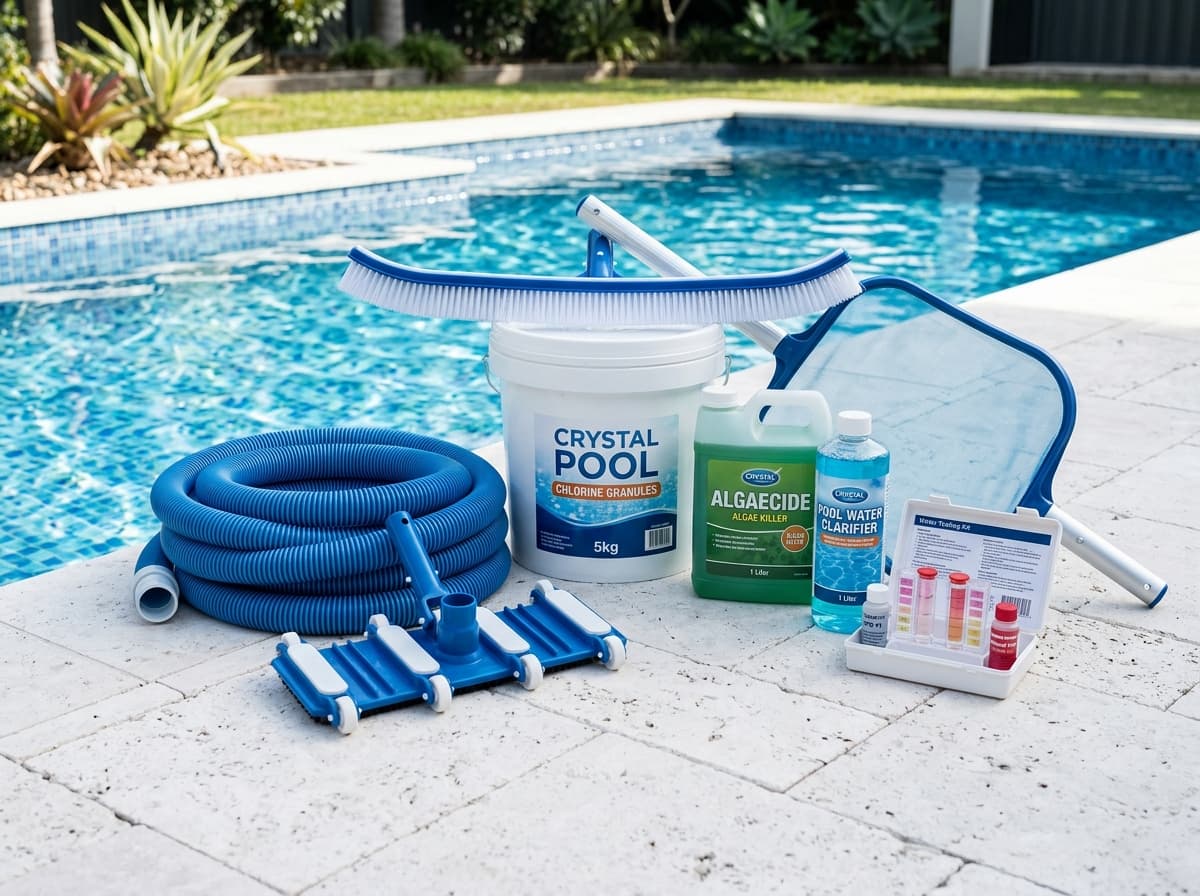 Kit Maestro de Limpieza y Mantenimiento — Piscina Mediana