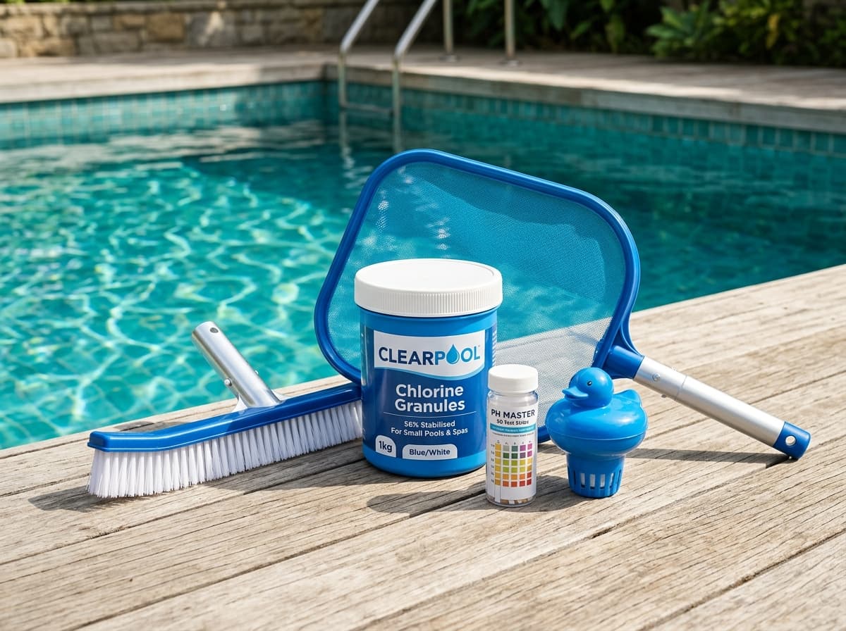 Kit Limpieza & Desinfección — Piscina Pequeña