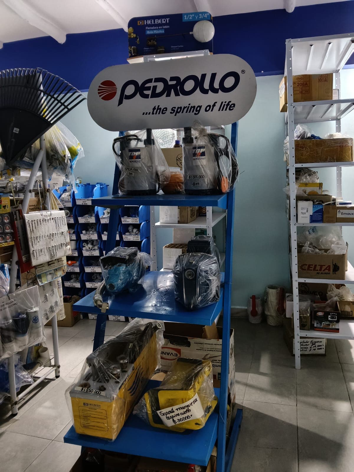 Equipos de bombeo y motobombas Pedrollo